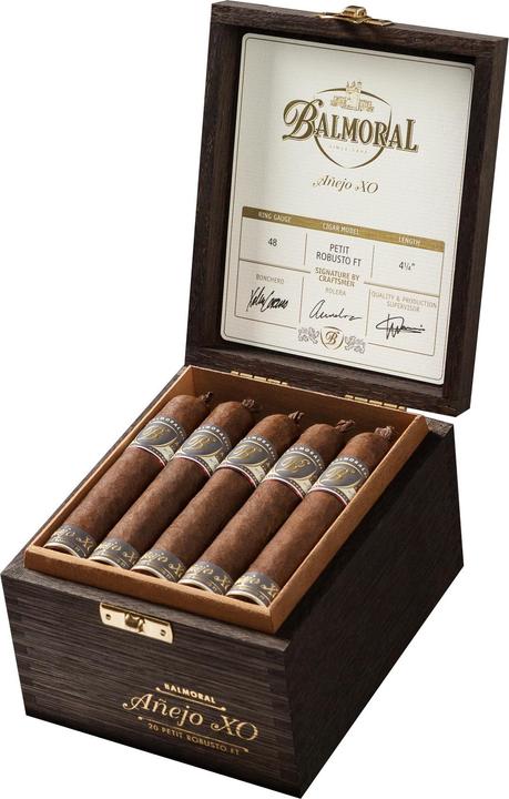 Actual product image Balmoral Cigars Añejo XO Petit Robusto FT (Robusto)
