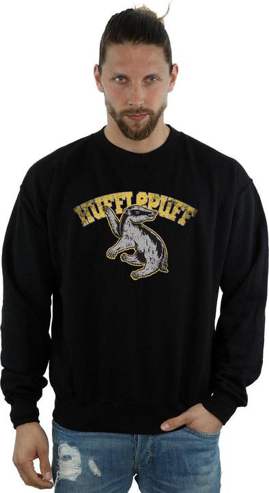 Actual product image Mens Hufflepuff Cotton Sweatshirt (S)