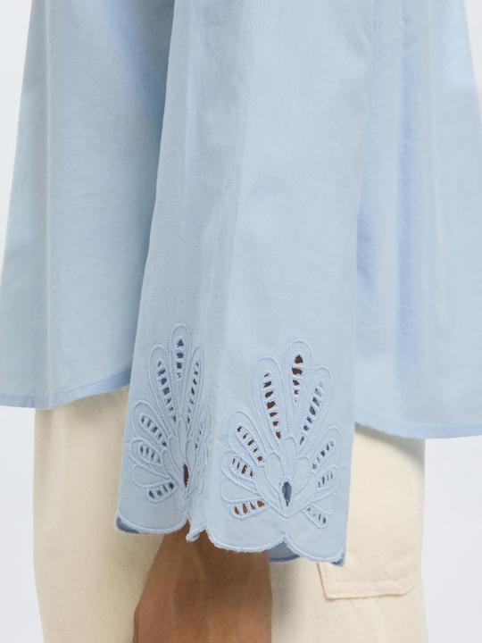 Actual product image Selected Femme Broderie Anglaise Langarmhemd (38)