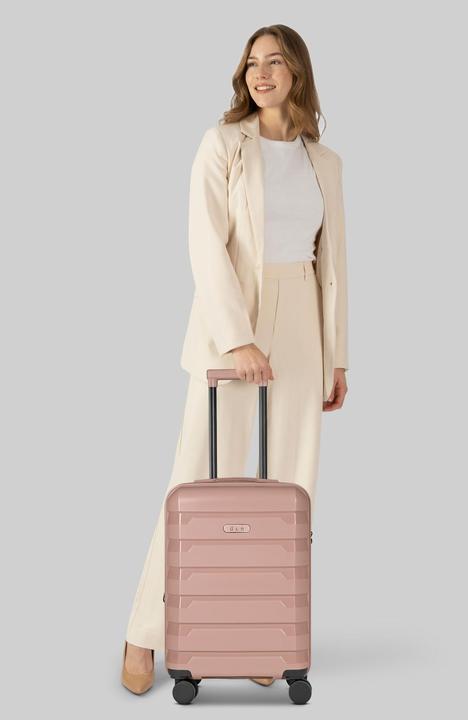 Immagine prodotto D&N South Dakota 4 Rollen Kabinentrolley S 56 cm mit Dehnfalte (40 l, Bagaglio a mano (fino a 50 litri))