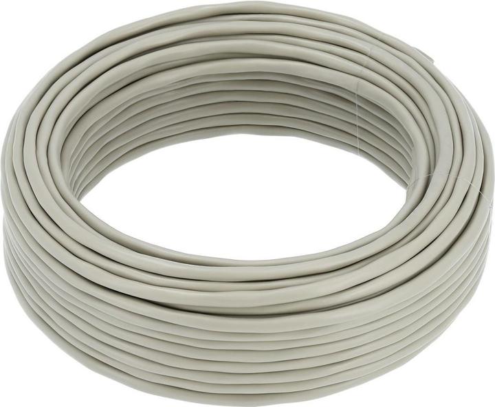 Actual product image Hama Telephone cable, 4-wire, shielded, roll, 25 m