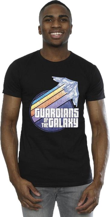 Produktbild Guardians of the Galaxy Badge Rocket TShirt (4XL)