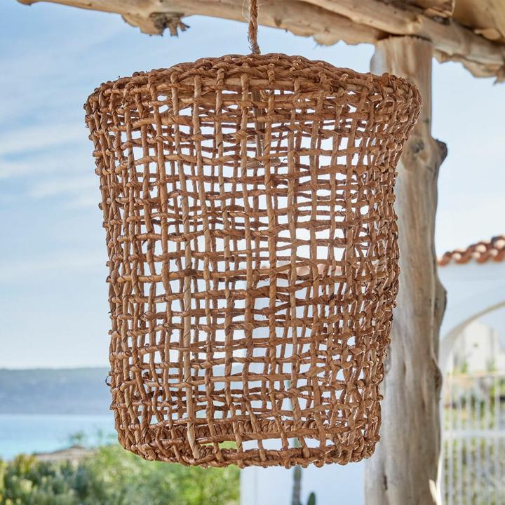 Actual product image Loberon Lampshade Wellsford brown