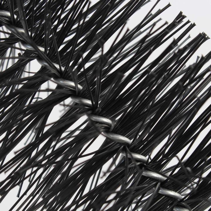 Actual product image Wiltec Black Brush Pond Filter Brush, Set with 20 Brushes for Removing finest Particles, 50cm x Ø 15cm, in