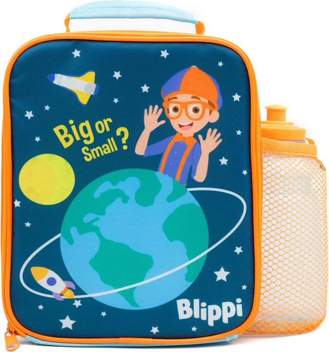Actual product image Blippi Big Or Small? Lunch Bag And Water Bottle Set