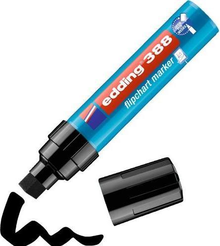 Produktbild Edding Flipchartmarker 388, Einw., Ksp., 4-12mm, Schreibf.: sw 1 Stück (Schwarz, 12 mm, 1 x)