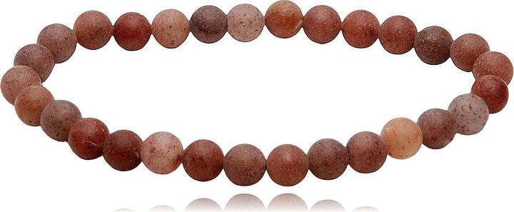 Immagine prodotto Leyda Bracciale di agata al cioccolato (Pietra colorata)