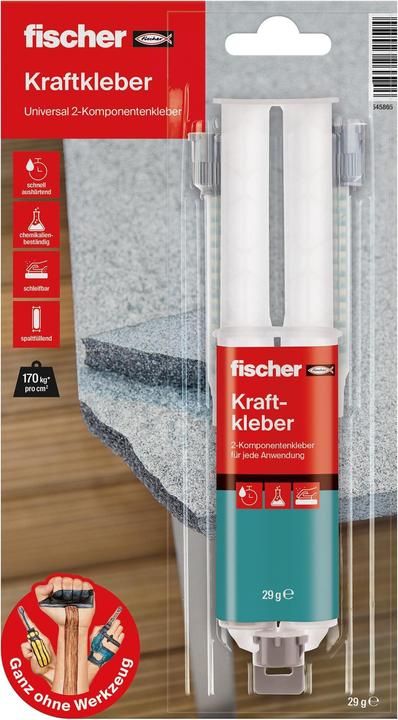 Actual product image Fischer 545865 Adhesive Gel Epoxy adhesive (80 g, 25 ml)