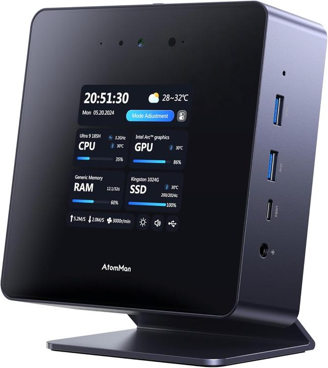 Minisforum X7 Ti (Intel Core Ultra 9 185H, 32 GB, 1000 GB)