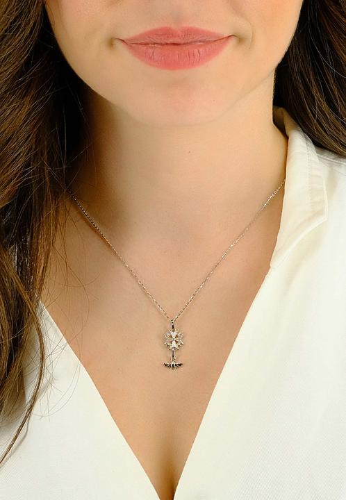 Image du produit Muau Croix huguenote (Or blanc 750/18K)