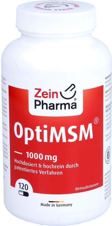 Zein Pharma OptiMSM (120 pièce(s), Capsules, 135 g)