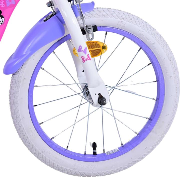 Image du produit Disney Vélo enfant Minnie 16 pouces rose - Sécurité, confort et plaisir réunis! (16")