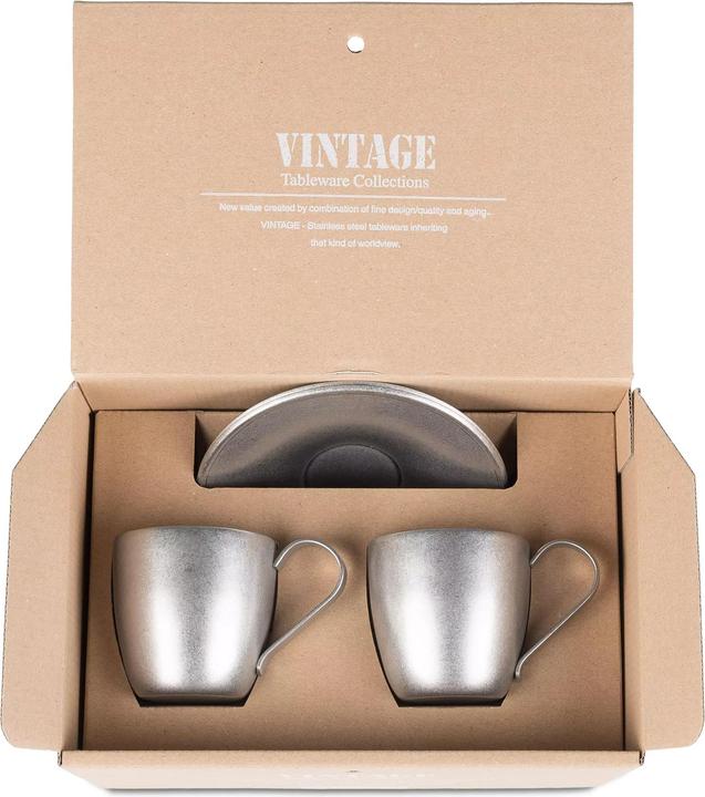 Produktbild Vintage Espressotassen-Set (100 ml, 2 x)