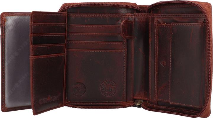 Immagine prodotto Greenburry Portafoglio robusto in pelle con protezione RFID da 10 cm