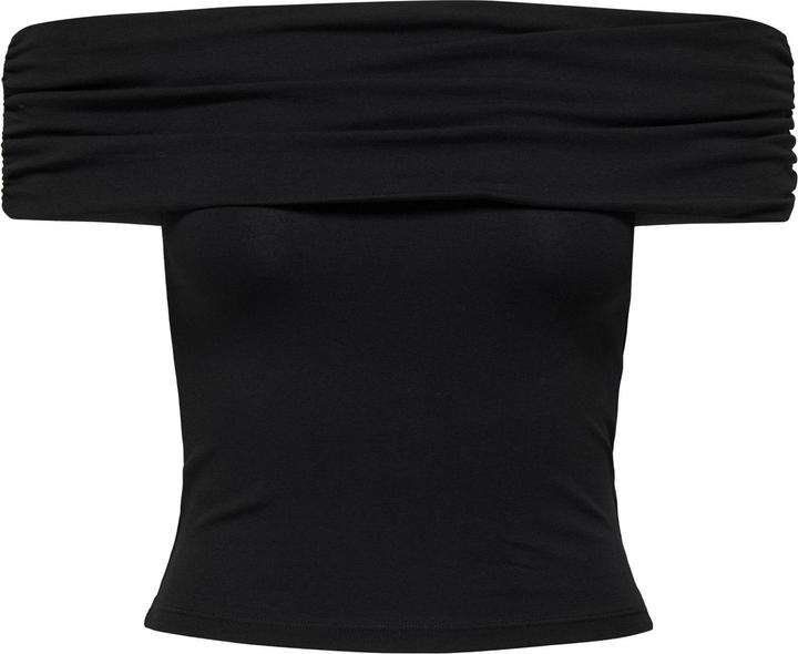 Only Normal geschnitten Schulterfrei Top Top