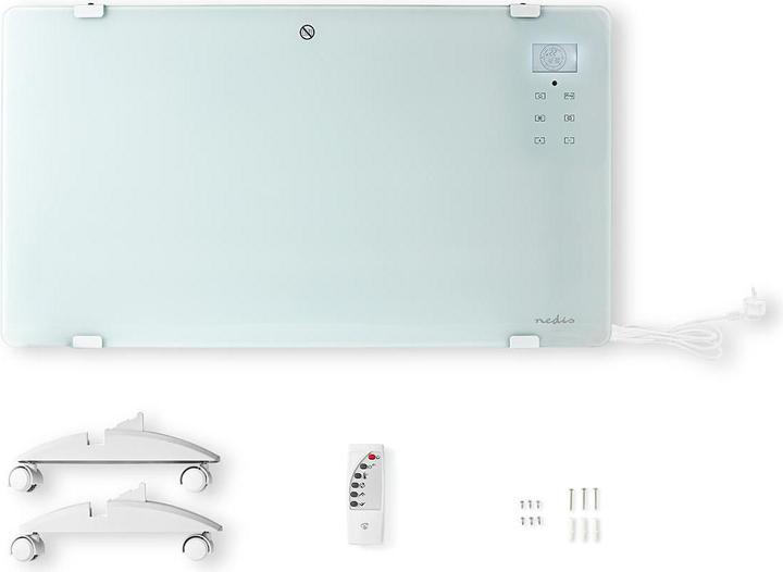 Produktbild Nedis HTPL20FWT Glasverkleidung Konvektor (2000 W)