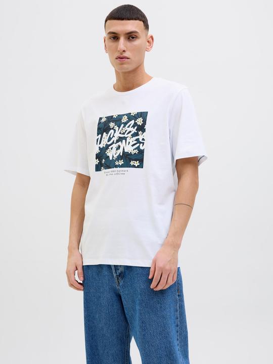 Image du produit Jack & Jones Jjhawaii Shape Tee Ss Crew Neck Ln (M)
