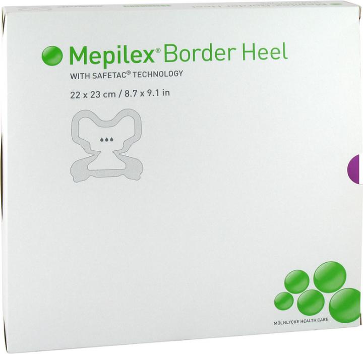 Actual product image Mepilex Border Heel 22x23cm 6 Pcs (6 x)
