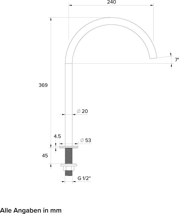 Actual product image Chris Bergen 2-hole basin mixer