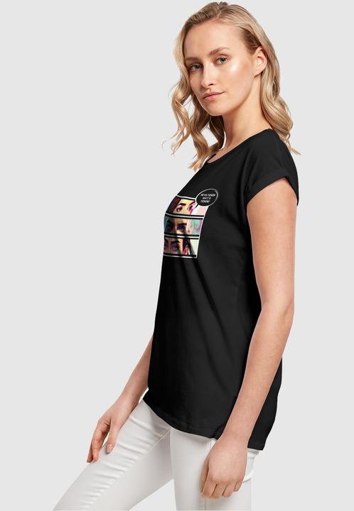 Actual product image Merchcode Ladies Thinking Comic Extended Shoulder Tee - 117875 (4XL)