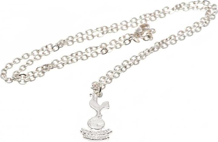 Tottenham Hotspur FC versilberter Anhänger und Kette (100% Metall)
