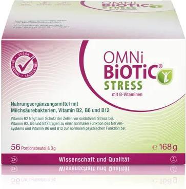 Actual product image Omni Biotic Stress with B vitamins (56 Piece, Powder, 168 g)