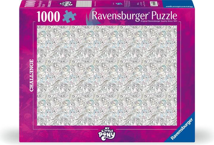 Ravensburger Puzzle 12000594 - My Little Pony - 1000 Teile Challenge Puzzle für Erwachsene und (1000 Teile)