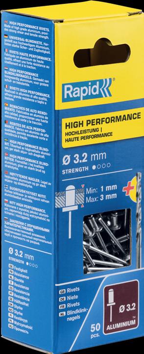 Produktbild Rapid Universal Blindniete Ø 3,2 x 6 mm