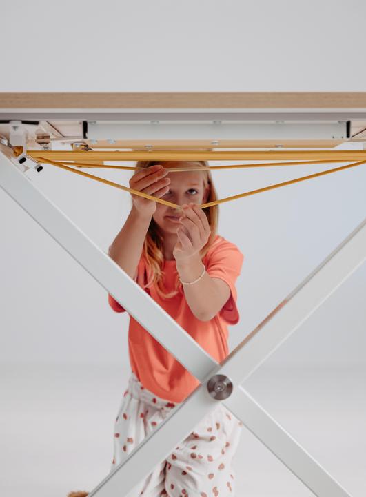 Image du produit PopTop La scrivania per bambini regolabile in altezza (115 x 65 x 86 cm)