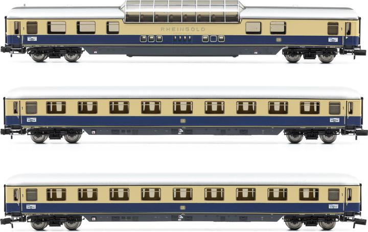 Produktbild Hornby DB TEE Rheingold Domecar/2 Avmh blau/beige Ep.III (Spur N)