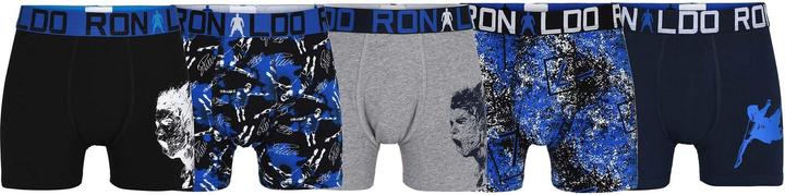 CR7 Boys Trunk Cotton Stretch 5-Pack