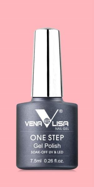 Venalisa 3 in 1 Gellack Pale Pink UV/LED (Pale Pink, UV-Gel Lack)