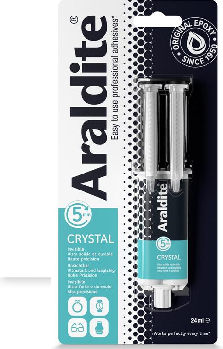Produktbild Araldite Crystal Kleber, Spritze (75 g, 24 ml)