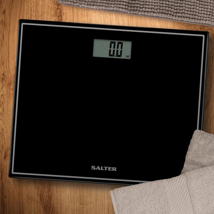 Immagine prodotto Salter Bilancia pesapersone nera (150 kg)