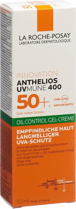 Actual product image La Roche Posay Anthelios Oil Control (Sun gel, SPF 50+, 50 ml, 77 g)