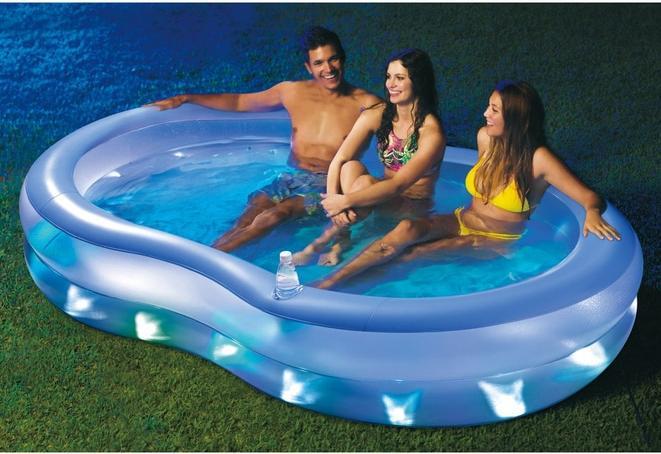 Produktbild Polygroup Pool - Glow Lagoon - mit LED