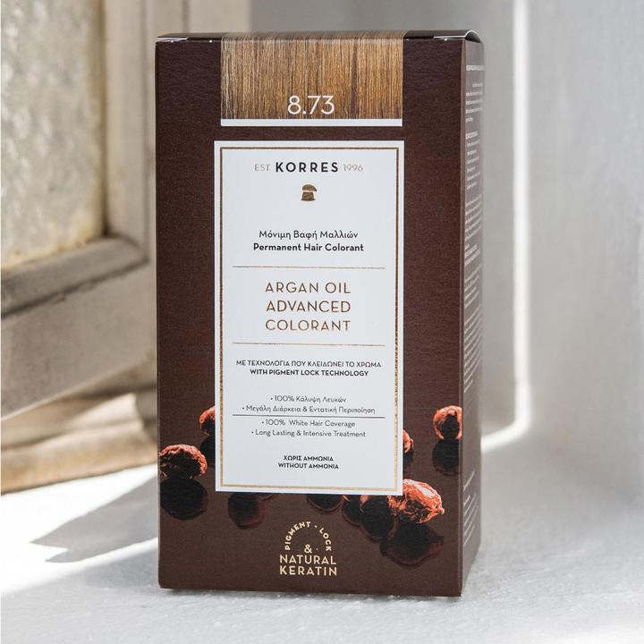 Image du produit Korres Huile d’ Argan Coloration Permanente (8.73 - Caramel doré)