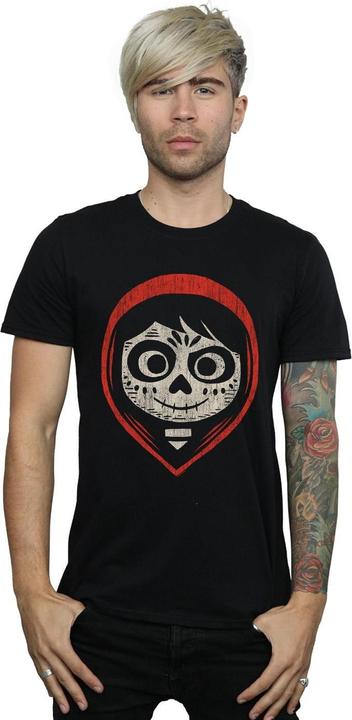 Immagine prodotto Disney Coco Miguel Skeleton Face Hood Maglietta Uomo (4XL)