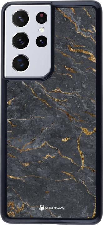 Actual product image PhoneLook Coque Grey Gold Marble (Samsung Galaxy S21 Ultra 5G)