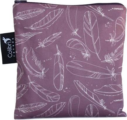 Produktbild Colibri wiederverwendbarer Snack Bag large, Feather