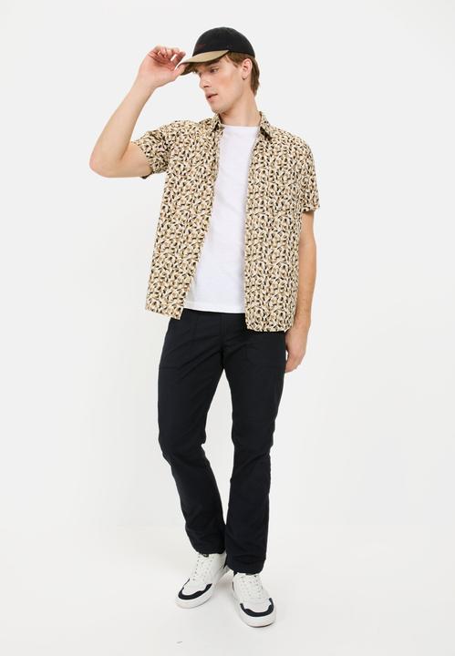 Image du produit Camel Active Kurzarmhemd mit Strukturmuster (3XL)