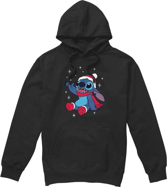 Produktbild Lilo & Stitch Kapuzenpullover weihnachtliches Design (S)