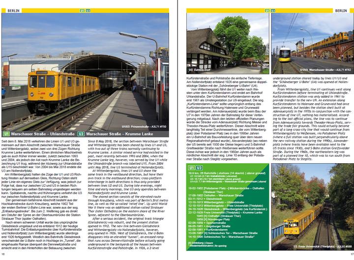 Immagine prodotto U-Bahnen in Deutschland (Tedesco, Inglese, Roberto, Schwandl, 2019)