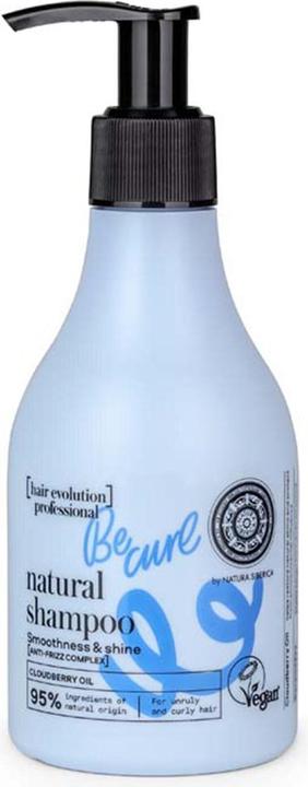 Actual product image Natura Siberica Siberica Professional Hair Evolution Professional Be Curl Natural Shampoo Smoothness & Shine Natural (245 ml, Liquid shampoo)