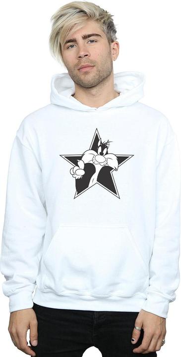 Produktbild Looney Tunes Sylvester Mono Star Kapuzenpullover (S)