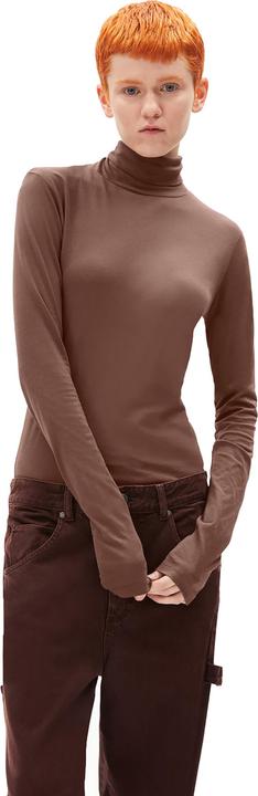 Actual product image Armedangels Long Sleeve Graziliaa T-Shirt Deep Brown (M)
