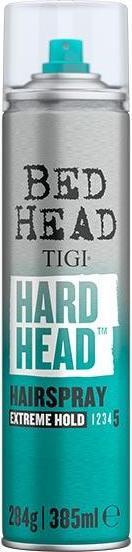 Immagine prodotto Tigi Bed Head by Hard Head Hairspray Extra Strong Hold Natural Shine (385 ml)