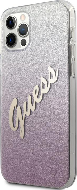 Produktbild Guess Hard Cover Silicone Vintage Glitter (Apple iPhone 12)