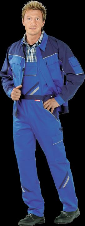 Produktbild Planam Bundjacke kornblumenblau/marine/zink 58 59