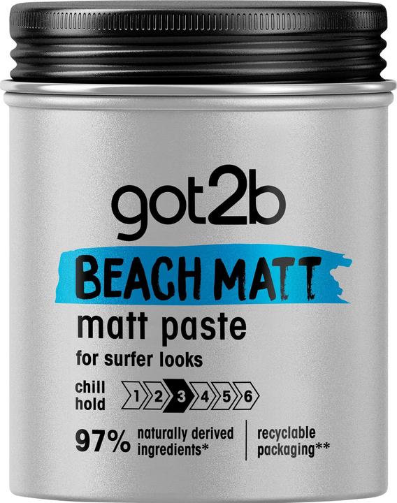 Got2b Spiaggia Matt (Pasta per capelli, 100 ml)